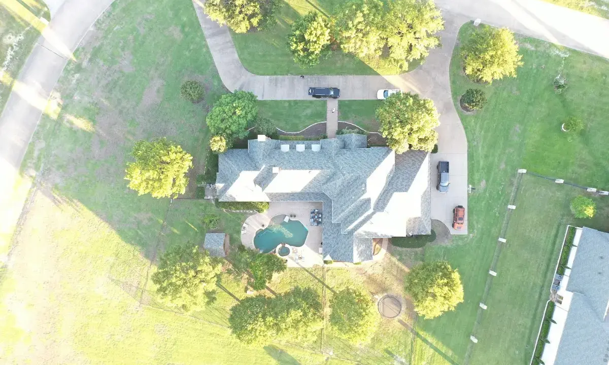 New shingle roof installation on a home in Sturtevant